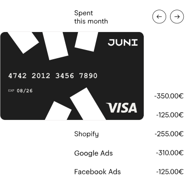 juni虚拟信用卡